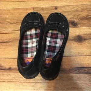 Black rocket dog shoes